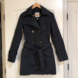 ESPRIT black trench coat - size 6 S/M